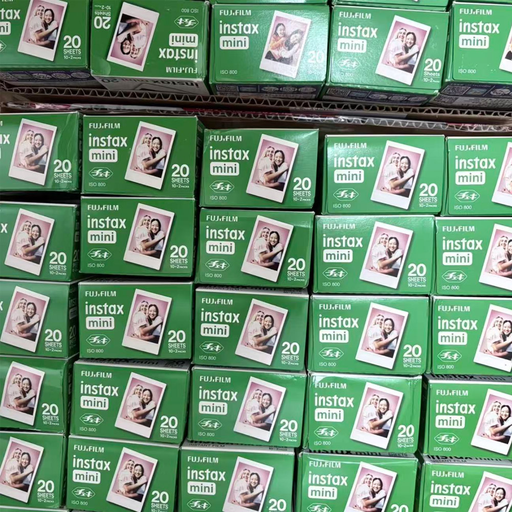 Instant Film Pack - 富士フイルム インスタックスミニ フィルム ホワイト 10枚、50枚、100枚入り 富士インスタントカメラ