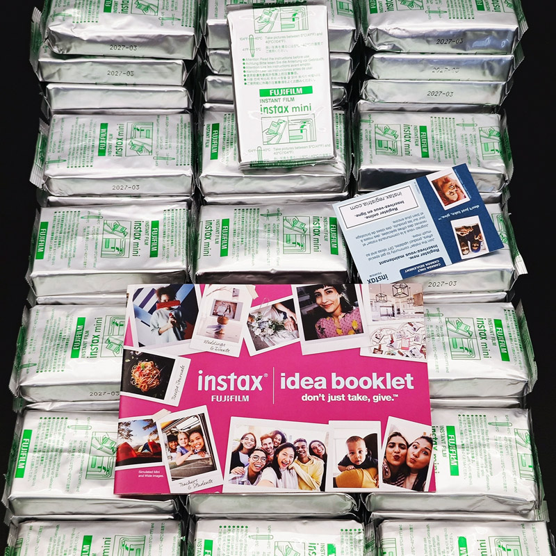 Instant Film Pack - 富士フイルム インスタックスミニ フィルム ホワイトエッジ 10～60枚入り Instax
