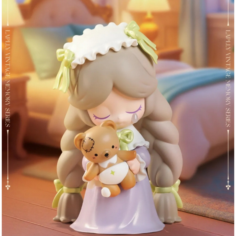 Vintage Toy Collector - Laplly ヴィンテージメモリーシリーズブラインドボックスかわいいアクションフィギュアおもちゃかわいいアニメフィギュア人形おもちゃギフト
