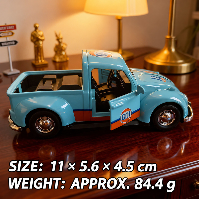 新商品：1/36スケールのビートル風ピックアップトラック、合 - Vintage Collectibles のレビューと価格