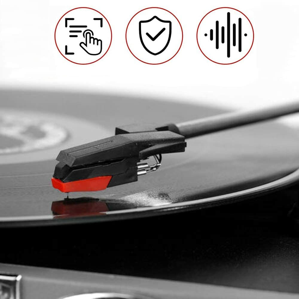 ターンテーブルニードル交換用,3ピース,ビニールレコードプレ - Record Player Needle のレビューと価格