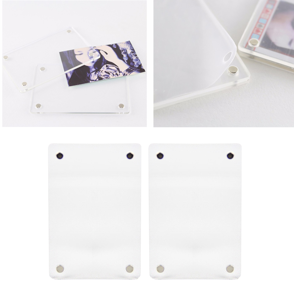 1-10枚パック 3インチ アクリル製 冷蔵庫用マグネット式 - Instant Film Pack のレビューと価格