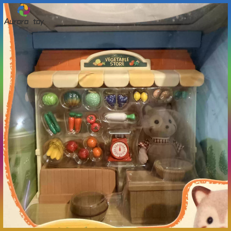 シルバニアファミリー 廃止ショップシリーズ アライグマの野菜 - Vintage Collectible Toy Store のレビューと価格