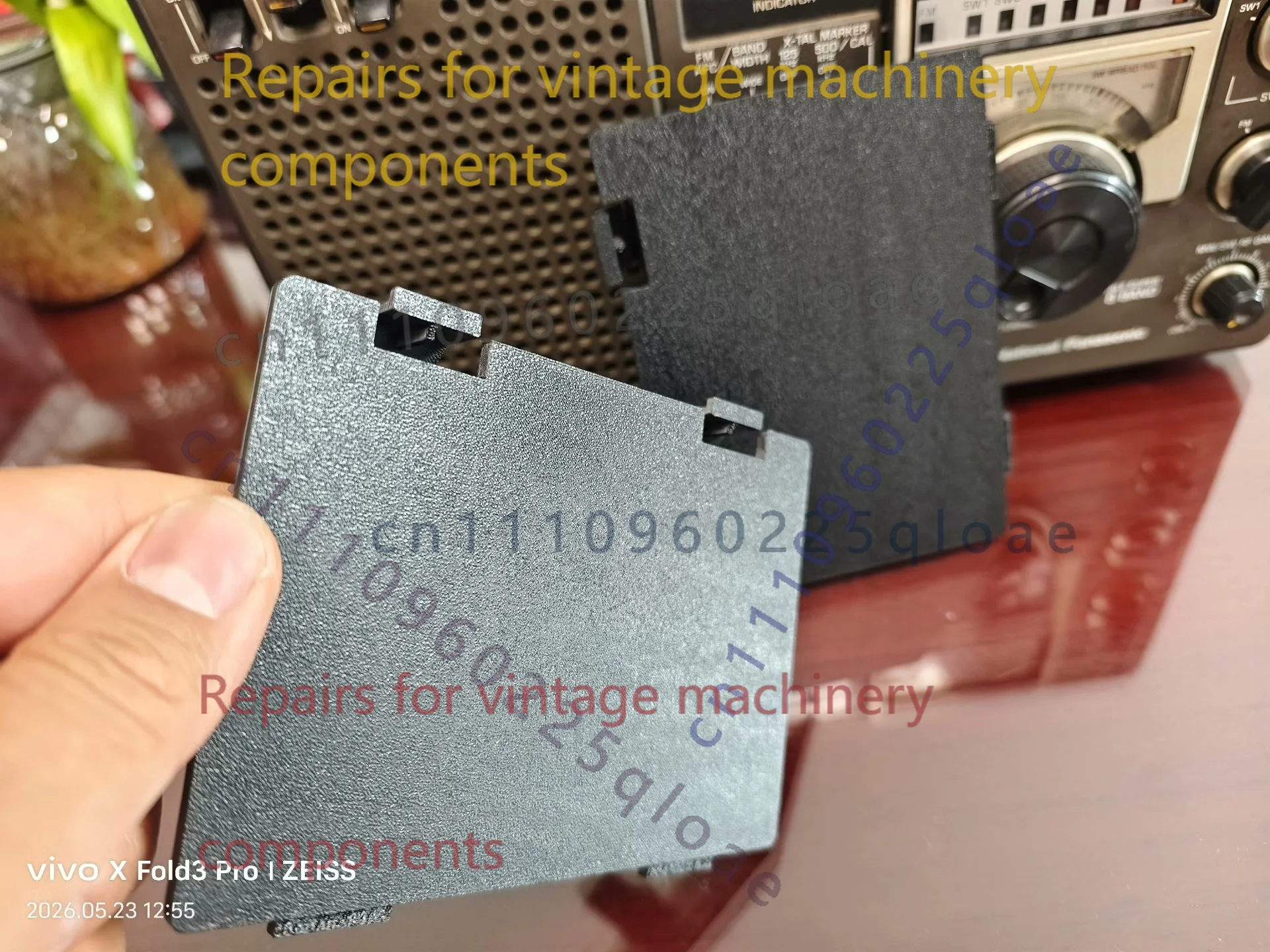 1 個の交換用バッテリー蓋パナソニック RF-2200 ヴィ - Vintage Radio Repair のレビューと価格