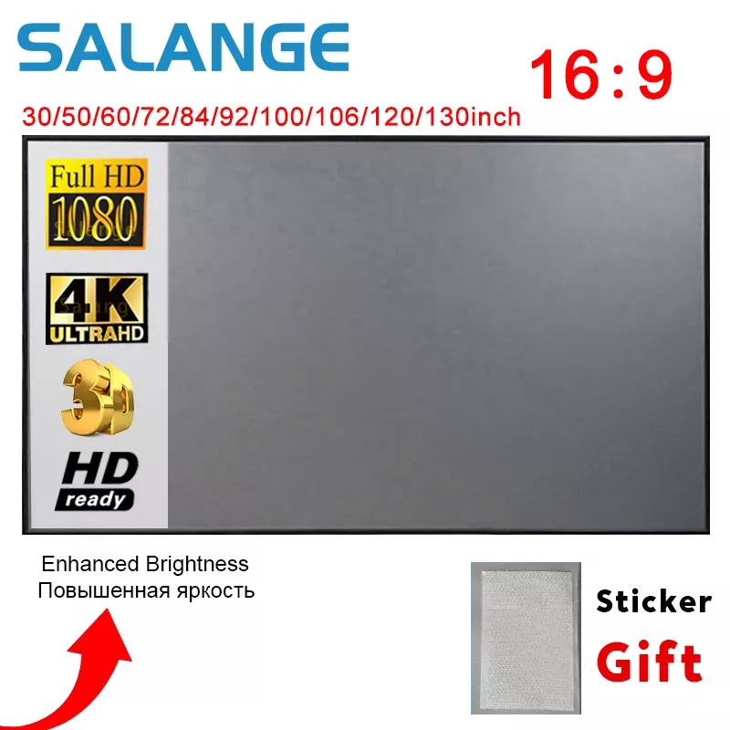Salange プロジェクタースクリーン、60 100 12 - Slide Film 120 のレビューと価格